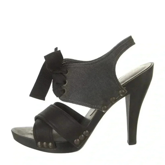 Stella McCartney Lace Up Heals - Picture 3 of 5